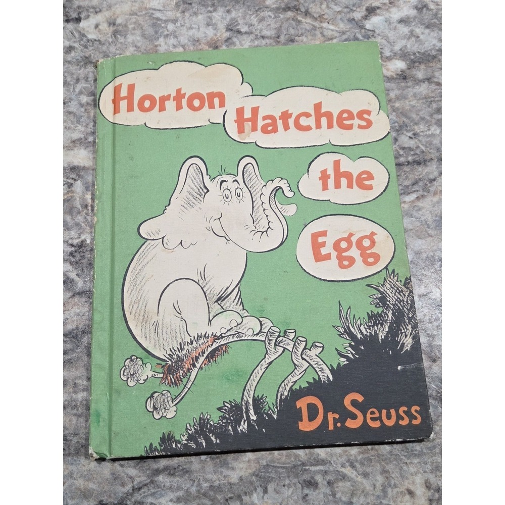 Horton Hatches the Egg by Dr. Seuss Hardcover Book Club Edition 1968